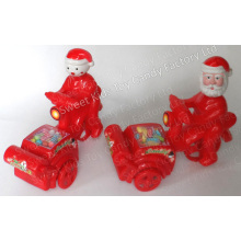 Santa &amp; Snowman Jouet de vélo Candy (120605)